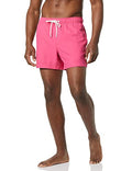 Men's 5-Inch & 7-Inch Quick-Dry Swim Trunks - Lightweight & Breathable, Hot Pink, Small