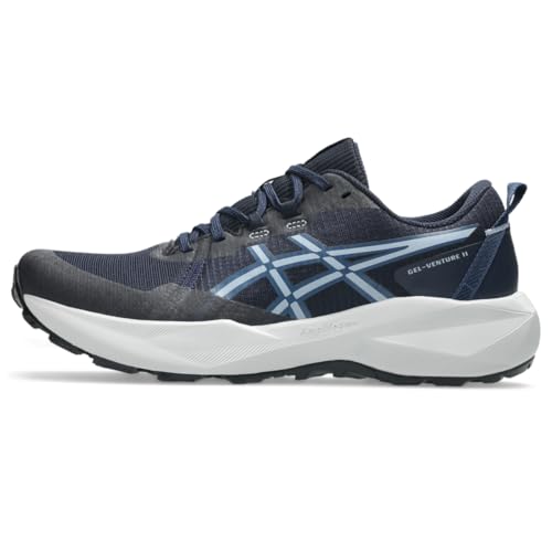 ASICS Men's Gel-Venture 11 Trail Running Shoes - Midnight/Grey Blue, Extra Wide