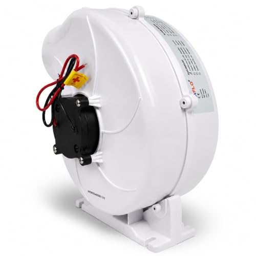 SEAFLO 12V Marine Ventilation Fan 320 CFM for Engine Compartments Bilges Galleys
