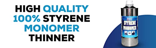 Styrene Monomer Thinner for Gelcoat and Polyester Resin - Pint