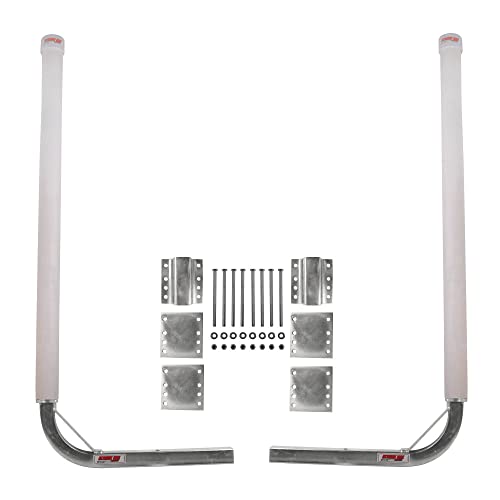Extreme Max 3005.2175 Post Trailer Guide-On 45" Zinc-Plated Uprights & Hardware