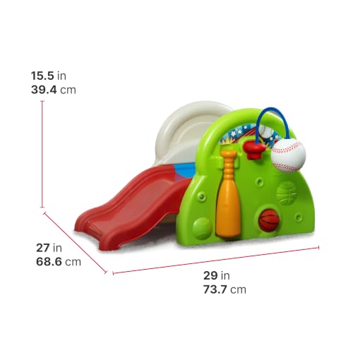 Step2 Sports-Tastic Toddler Activity Center with Slide & Sports Playset