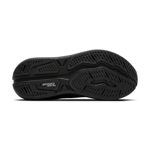 Brooks Men’s Revel Max Running Shoe - Black/Black/Ebony 12