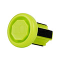 Green Lacrosse End Cap for 1-Inch Shaft - Lightweight & Durable, 2 Pack