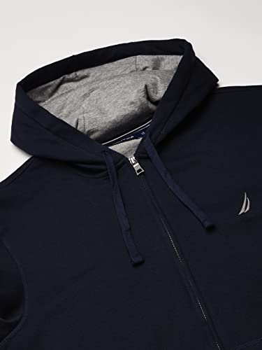Nautica Men's Anchor Fleece Full-Zip Hoodie - X-Large, True Navy