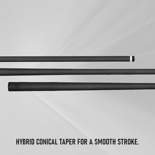 5/16-18 Carbon Fiber Billiard Cue Shaft for Beginners - Low Deflection