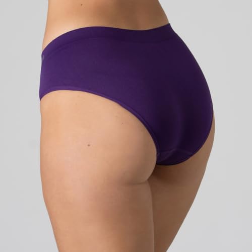 New Balance Women's Performance Hipster 3 Pack Large Black Purple Violet