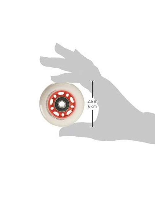 Razor PowerWing FlashRider 360 Replacement Rear Wheels - Red