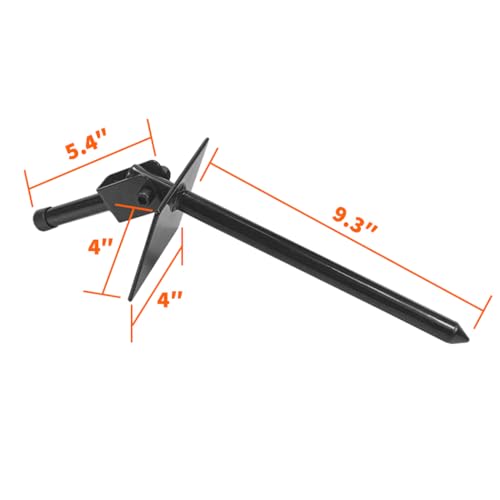 Ground Swivel Spikes for Ladder Tree Stands - Easy Installation System