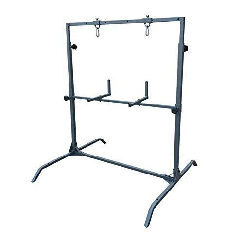 Heavy-Duty Adjustable Archery Target Stand for Bag and Foam Targets