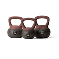 Soft 25LB Kettlebell Set for Home Strength Training - Safe Eco-Friendly Fitness Equipment