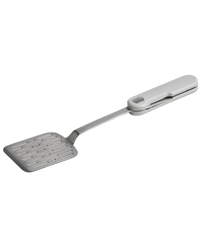 Camping Cookware Set with Stainless Steel Square Pan, Folding Spatula & Cutting Board
