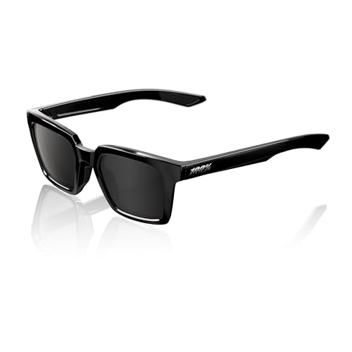 Black 100% Slendale Sunglasses UV Protection Unisex Fashion Eyewear