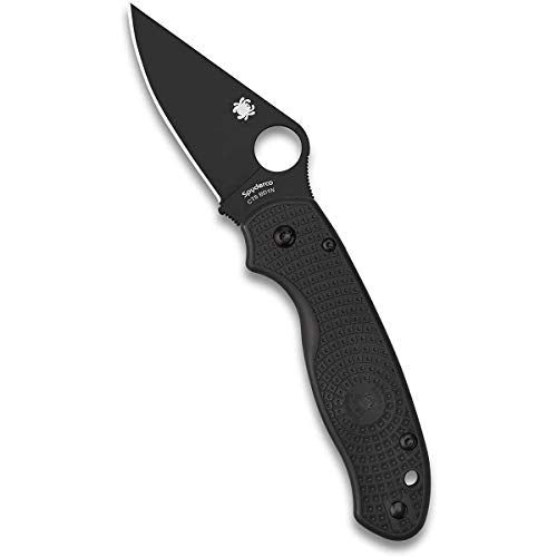 Spyderco Para 3 Lightweight Folding Pocket Knife, PlainEdge – Compact EDC