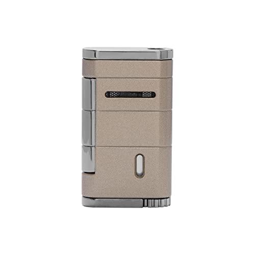 Xikar Allume Single Flame Cigar Lighter with Fuel Window & Adjustable Flame