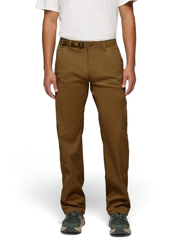 PrAna Stretch Zion Pants 36W x 32L Sepia Outdoor Durable Activewear