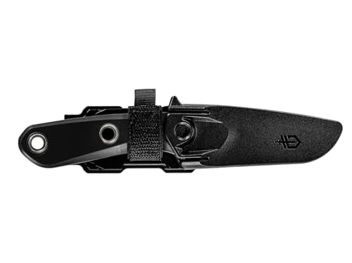 Gerber Gear Principle Fixed-Blade Survival Knife Black - Firestriking Spine & Triple Mounting Sheath, Made in USA