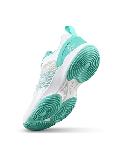 Women’s Wilson Hurakn Pro V2 Padel Shoes - White Turquoise 8.5