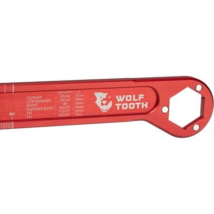 Wolf Tooth Ultralight Pack Bottom Bracket Wrench and Chain Whip (Pack Wrench, Ultralight)