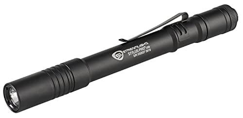 Streamlight Stylus Pro USB Penlight 350-Lumen White/Black – Compact & Rechargeable