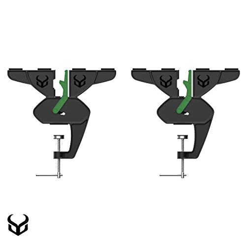 Ski and Snowboard Tuning Vise with Adjustable Clamps and Magnetic Tool Holder