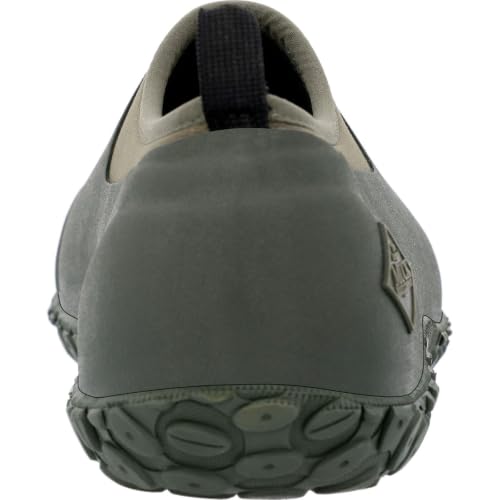 MUCK Men's Muckster Low Waterproof Rubber Garden Shoes, Green, Size 12