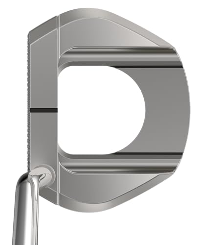 Cleveland Golf Retreve HB Soft 2 Putter - Silver / 35" / Single Bend / Oversized Grip / Right Hand