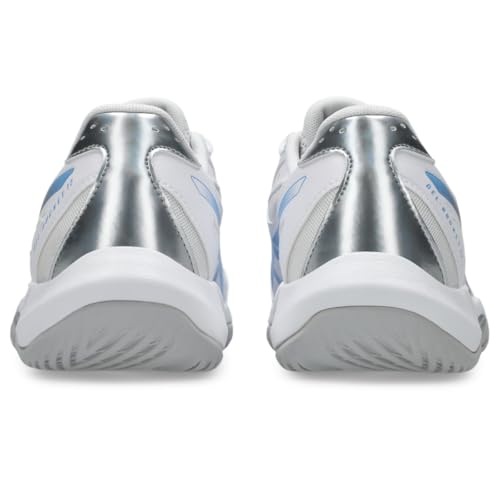 ASICS Women's Gel-Rocket 12 Volleyball Shoes - White/Cloud Grey 8.5