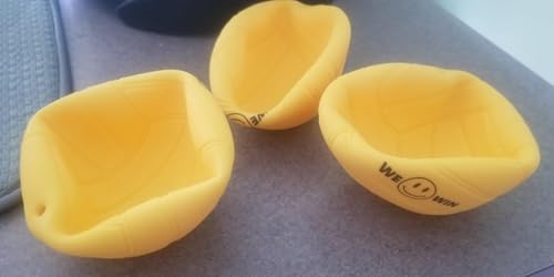 Oversize Water Polo Replacement Balls 6-Inch XL Pack with Pump - Yellow