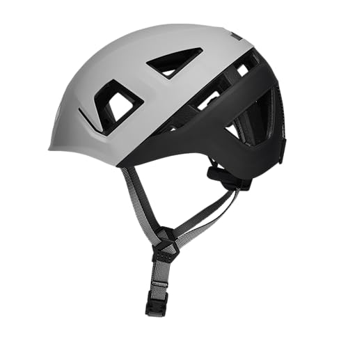 Black Diamond Climbing Helmet with Adjustable Fit and Dual Foam Safety