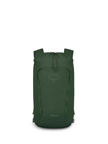 Seaweed Green Osprey Daylite Cinch Backpack - Amazon Exclusive, Lightweight, Hydration Compatible