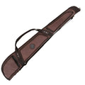 WAYNE'S DOG 42" Small Size Canvas Leather Gun Case for Rifle & Shotgun, Protective Lamb Wool Pouch, Coffee Variant