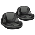 2 Pack Boat Seat Lean Pro Fishing Bass Chairs - Waterproof Marine-Grade Support