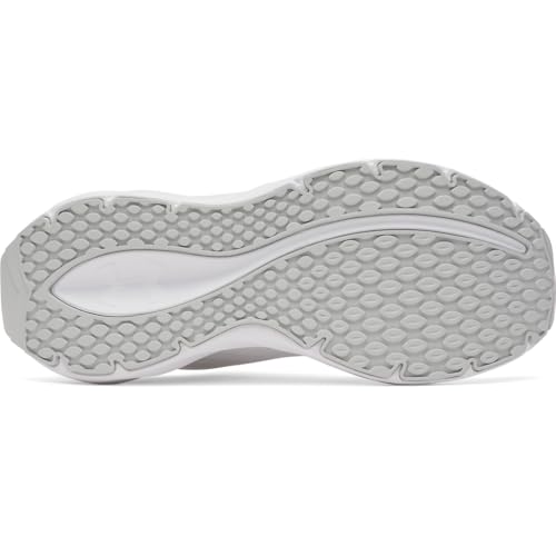 Under Armour Women's Charged+ Ascend Running Shoes - White/White/Halo Gray, Size 8