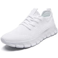 Men's Running Tennis Shoes Gym Sneakers Walking Athletic Shoes - White 10/B