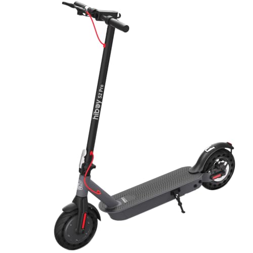 Hiboy S2 Pro Electric Scooter Black 500W Motor 10-Inch Solid Tires 25-Mile Range
