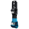 Black Diamond Hotwire Rock Climbing Quickdraws 6-Pack, 12cm Desert Sky