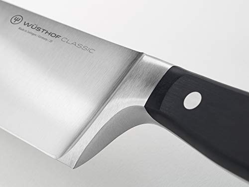 Wüsthof Classic 8-Inch Chef's Knife - Black Handle, Precision Forged