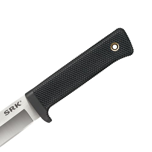 Cold Steel SRK Compact Fixed Blade Knife CPM 3V Steel Tactical Survival Knife with Sheath