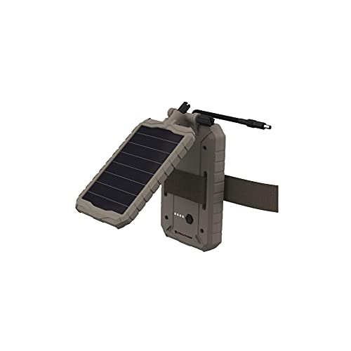 Solar Battery Pack for Trail Cameras - 12V 3000mAh Rechargeable Power Solution