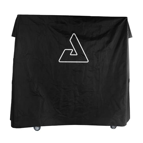 Black Waterproof Ping Pong Table Cover - Heavy-Duty Outdoor Protection for Regulation & Folding Tables - One Size