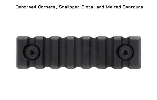 UTG MTURS10M PRO 7-Slot Picatinny Rail Section, Matte Black