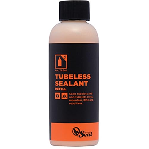 Orange Seal Tubeless Bike Tire Sealant 4oz Refill - Fast Puncture Repair