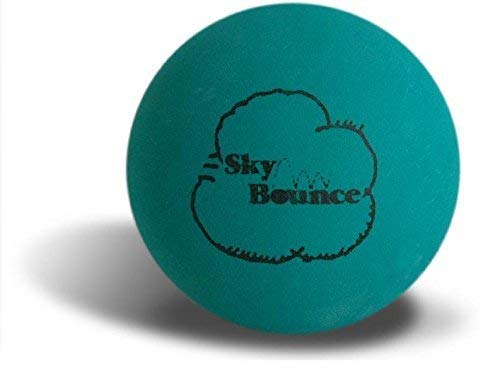 Sky Bounce Color Rubber Handballs for Recreational Handball, Stickball, Racquetball, Catch, Fetch, and Many More Games, 2 1/4-Inch, Green, 12 Count