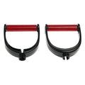 Resistance Cable Handles for Full-Body Workout and Rehabilitation - Black/Red