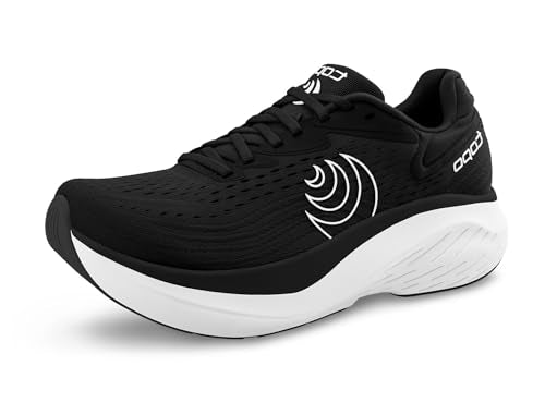 Lightweight Road Running Shoes for Women - Black & White, Atmos 2