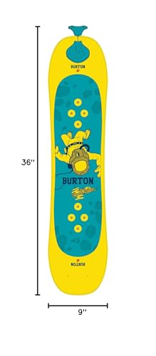 Kids' Burton 90cm Twin Shape Snowboard for Beginners & Youth