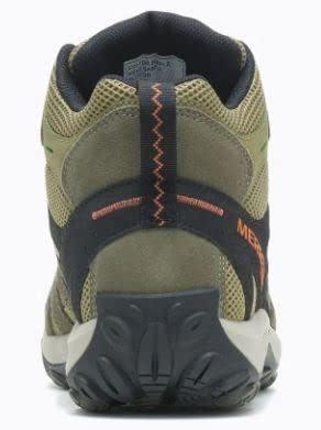 Merrell Women's Accentor 3 Hiking Shoes - Size 8.5 Olive/Herb Suede Mesh Trail Boots