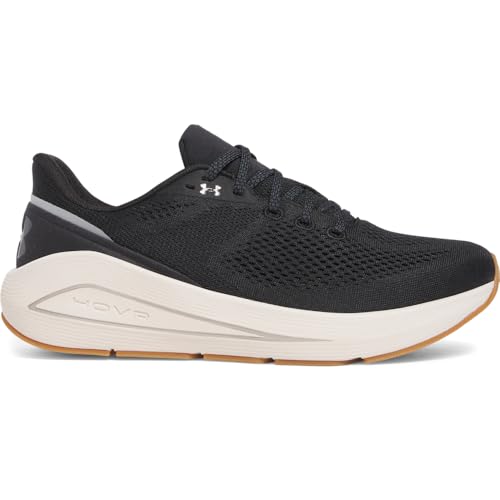 Under Armour Men's HOVR Sonic 7 Running Shoes - Black/Stone/Anthracite, Size 11