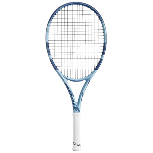 Babolat Pure Drive Junior 26 Inch 11th Gen Tennis Racket Light Blue/White
